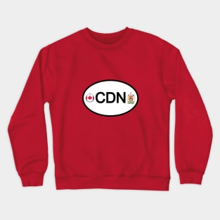 Canada car country code Crewneck Sweatshirt